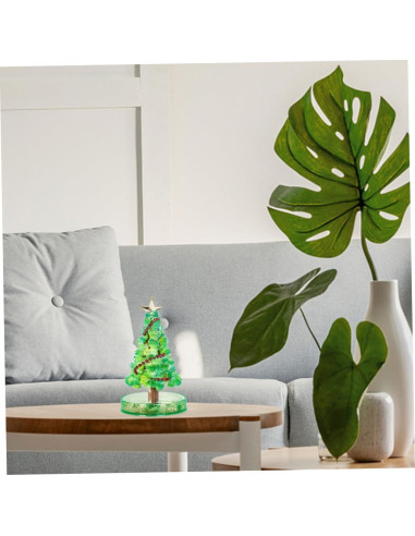 Kit de Crecimiento de Cristales Árbol de Navidad KYEQATY