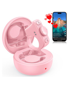 Anillo de Desplazamiento Bluetooth JIMZOO Rosa para TikTok y Kindle