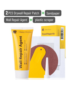 Kit de Reparación de Paneles de Yeso Bates 120g - 6 Herramientas 2