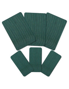 Kit de Parche de Seguridad para Piscina Amylove 12 Piezas Verde
