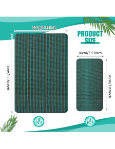 Kit de Parche de Seguridad para Piscina Amylove 12 Piezas Verde 2