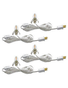 Cuerda de Accesorio KGC C7 con 4 Bombillas LED E12 120V
