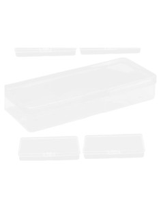 Caja de Plástico Transparente DEARMAMY para Desecho de Cuchillas