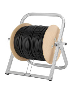 Soporte de Carrete de Cable Industrial Feimire 33x41cm Alta Resistencia