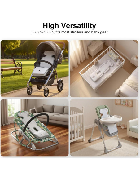 Almohadilla de Enfriamiento AMACOOL para Cochecito Bebé 3 Velocidades