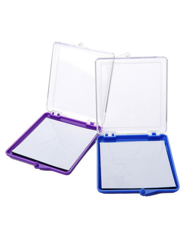 2 Piezas Caja de Almacenamiento de Agujas Magnéticas Luzen 8.2x6.9cm