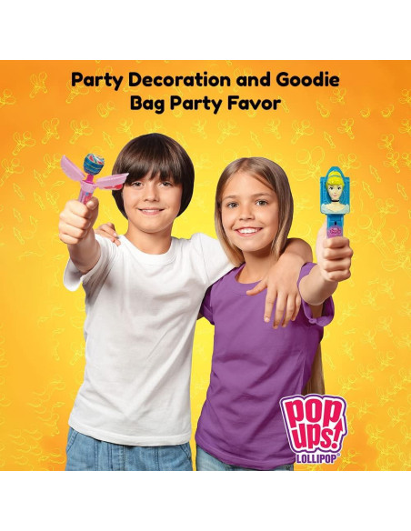 Set de 12 Soportes de Lollipop Gabby's Dollhouse - Caramelos