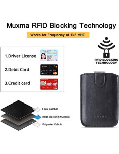 Soporte para Tarjetas Arokimi RFID Negro - Capacidad 5 Tarjetas 2