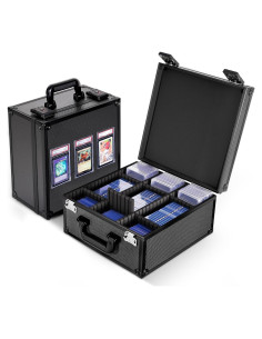 Caja de Almacenamiento de Cartas Kabinka con Ventana - Negro