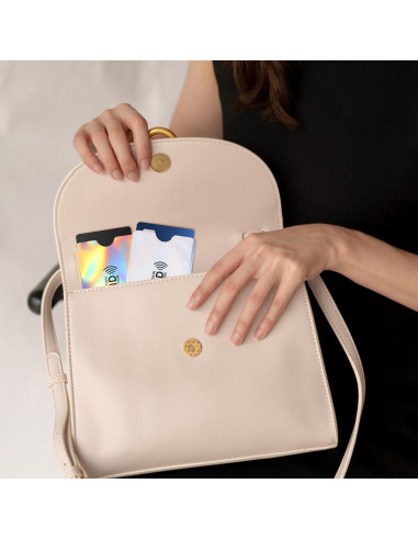 20 Fundas Bloqueadoras RFID WJIAAA para Tarjetas de Crédito