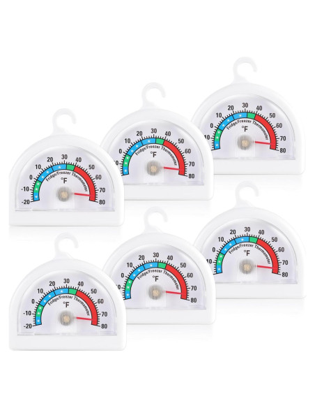 Termómetro Analógico de Refrigerador KT THERMO - Paquete de 6