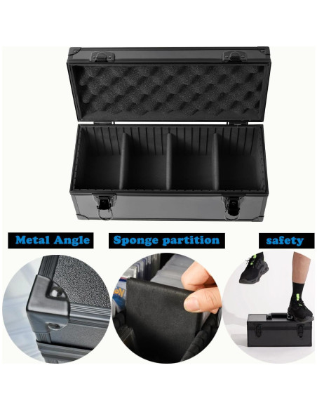 Caja de Almacenamiento Azamou para Toploaders 300 Tarjetas