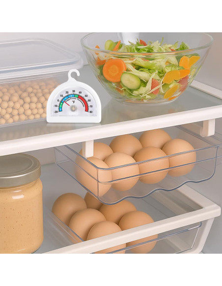 Termómetro Analógico de Refrigerador KT THERMO - Paquete de 6