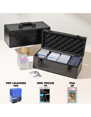 Caja de Almacenamiento Azamou para Toploaders 300 Tarjetas