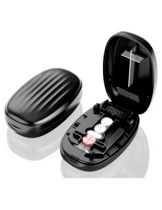 Cortador de Pastillas Compacto GAONLY con Almacenamiento Negro