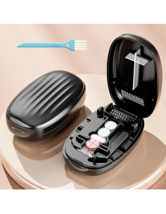 Cortador de Pastillas Compacto GAONLY con Almacenamiento Negro 2