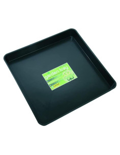 Bandeja Cuadrada de Jardín Tierra Garden 59.7x59.7cm Negra