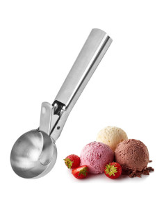Cuchara de helado de acero inoxidable Tamnjvrr 19 cm