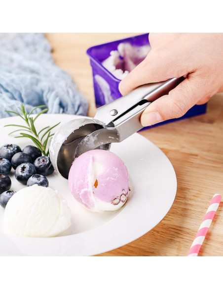 Cuchara de helado de acero inoxidable Tamnjvrr 19 cm