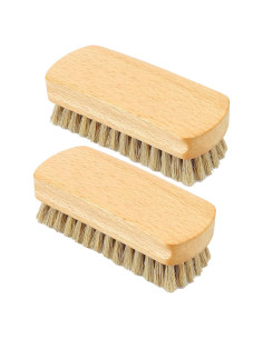 2 Cepillos de Madera para Lavar Verduras QuZCarious 10.9cm
