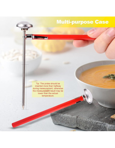 Termómetro de carne Hawgiman 15.24 cm, medición 0-104C