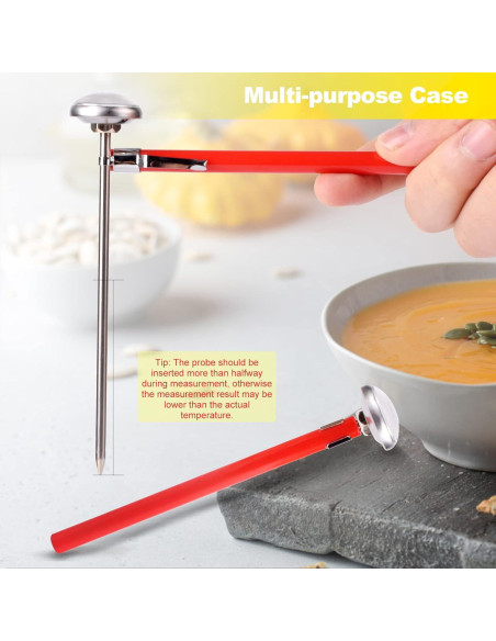 Termómetro de carne Hawgiman 15.24 cm, medición 0-104C