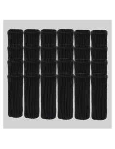 24 Protectores de Suelo para Patas de Sillas Xintian - Negro