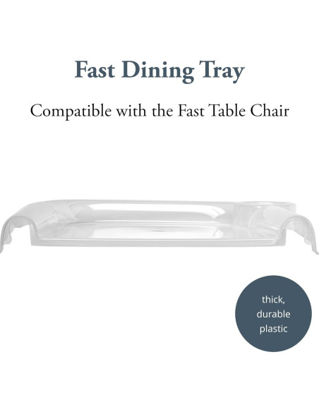 Bandeja de Comedor Rápida Inglesina Plus - 44.5x31.8 cm - Libre de BPA