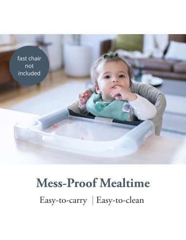 Bandeja de Comedor Rápida Inglesina Plus - 44.5x31.8 cm - Libre de BPA