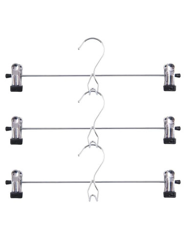 Perchas Apilables Tosnail 15 Piezas con Clips Antideslizantes