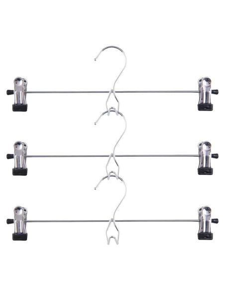 Perchas Apilables Tosnail 15 Piezas con Clips Antideslizantes