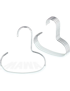 Organizador de Bufandas y Accesorios MAWA G-1, Set de 5, Blanco 2