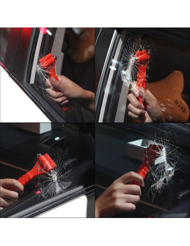 Martillo de Seguridad LOYMR 2 en 1 para Automóvil - Escape Rápido