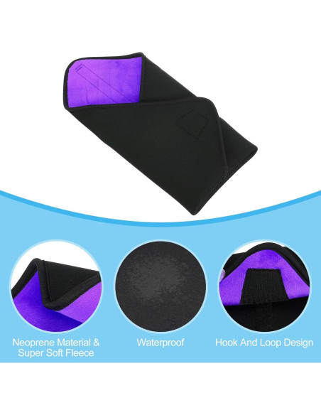 Funda Protectora para Cámara PATIKIL 40x40 cm Neopreno Negro Púrpura