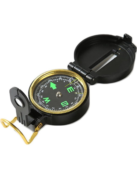 Brújula Militar Multifuncional Encho para Camping y Supervivencia