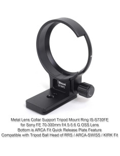 Anillo de Montaje en Trípode iShoot para Lente Sony FE 70-300mm 2
