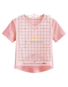 Guía de Regla A3 para Camisetas SANSHARE - 20 Hojas Reutilizables
