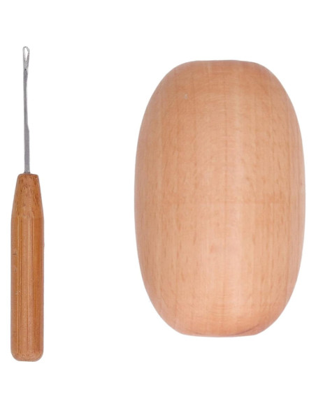 Huevo de Zurcir de Madera Yosoo para Costura en Casa