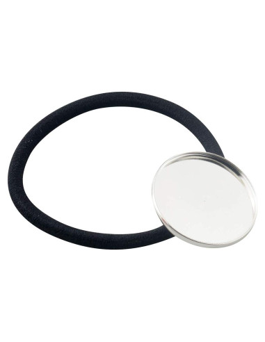 Banda para el cabello ALLinONE con marco de cabochón 25mm plata