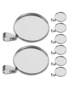 Conjunto de 20 Bandejas Colgantes de Acero Inoxidable STOBOK