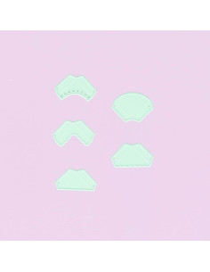 Troqueles de Esquina Craftelier - Set de 3 para Scrapbooking 2