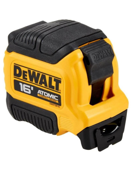 Cinta Métrica DEWALT Atomic Compact 4.9 m con Freno de Dedo
