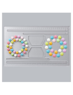 Tablero Organizador de Perlas Acrílico BENECREAT 33x20cm