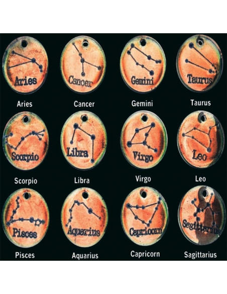 12 Moldes de Silicona para Joyería Zodiacal JEVLON - DIY