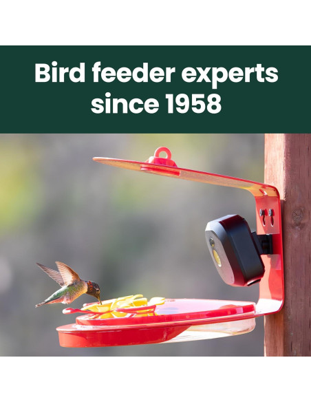 Alimentador de Colibríes Inteligente Perky-Pet con Cámara HD 20 oz