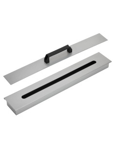 Quemador de Chimenea de Etanol Treeshome 90 cm, Aluminio, Ecológico