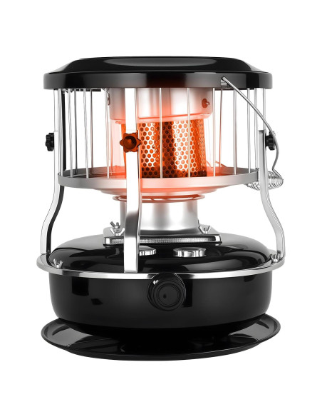 Calentador de queroseno Saterkali 9000 BTU 4.5L portátil