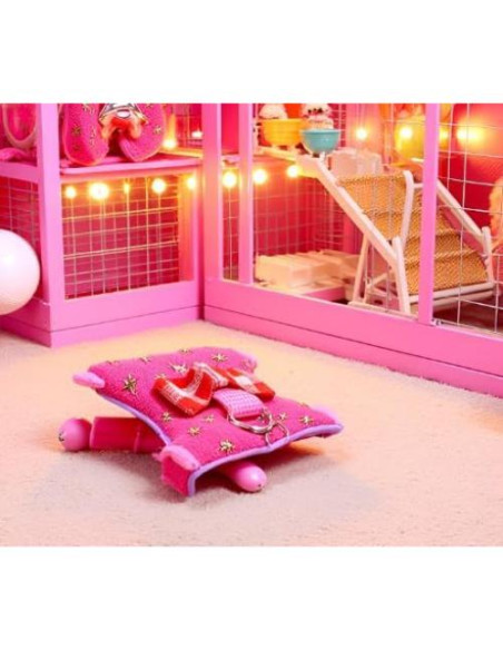 Arnés Ajustable para Hámster GLOGLOW con Correa S