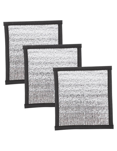 3 Almohadillas Térmicas para Reptiles Toddmomy 16x16cm Invierno