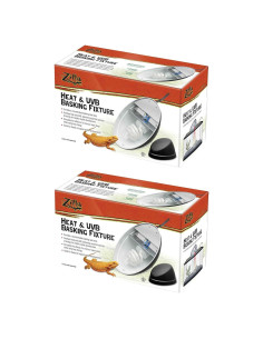 Lámparas de Calor para Terrario Zilla 15W UVB Mini Halógeno 2 Pack